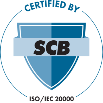 ISO/IEC 20000-1:2018 — Cert. No. 1120775